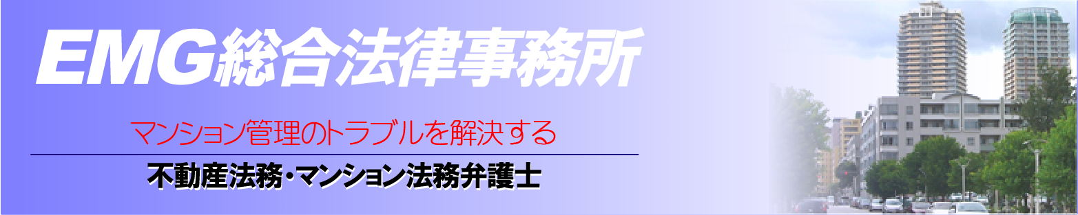 EMG総合法律事務所： マンション管理のトラブルを解決する不動産法務・マンション法務弁護士 平松英樹